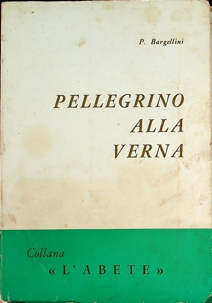 Pellegrino alla Verna.
