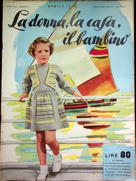 La donna, la casa, il bambino: rivista mensile di ricamo, …
