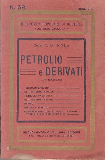 Petrolio e derivati.