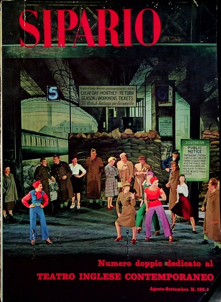 Numero doppio dedicato al teatro inglese contemporaneo.