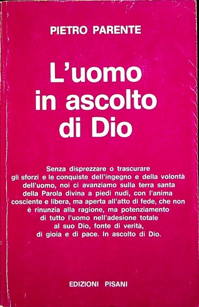 L'uomo in ascolto di Dio.