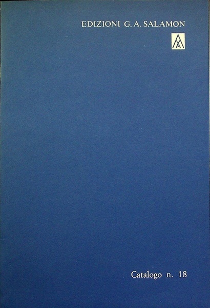 Incisori contemporanei: Catalogo n. 18.