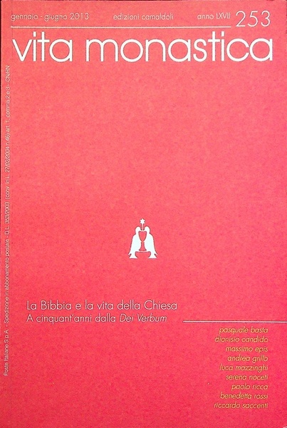 La Bibbia e la vita della chiesa: a cinquant'anni dalla …