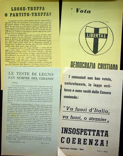 I comunisti non han votato. - Le teste di legno …