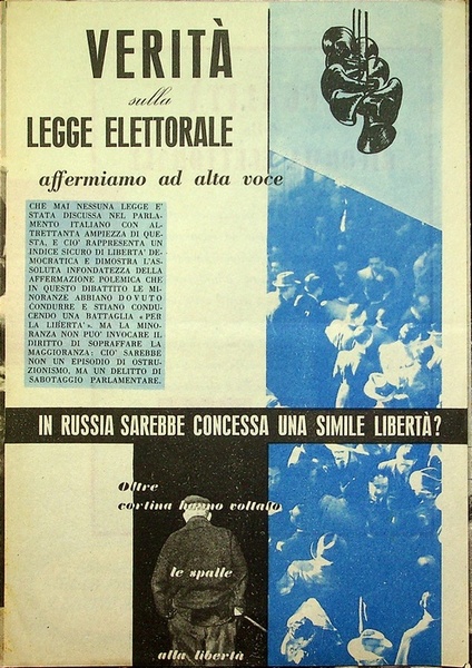 VeritÃ sulla legge elettorale.