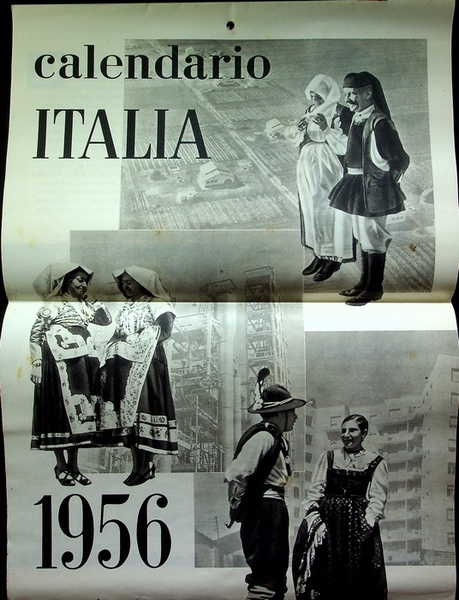 Calendario italia: 1956.