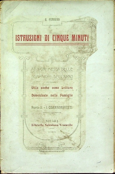Istruzioni dei cinque minuti ad ogni mese delle domeniche dell'anno …
