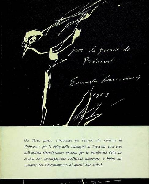 Ernesto Treccani: per le poesie di PrÃ©vert.