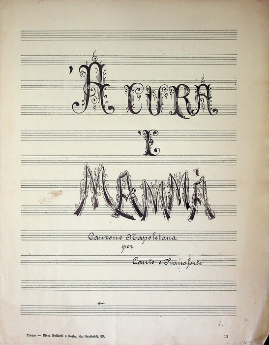 'A cura 'e mammÃ .