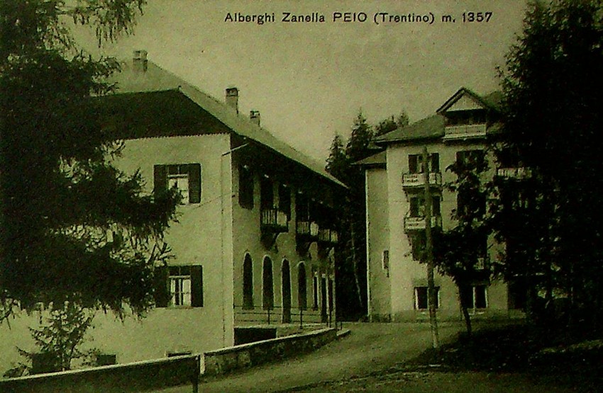 Alberghi Zanella - Peio - (Trentino m. 1357.
