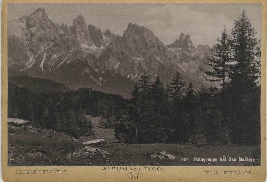 Album von Tyrol: 964 Palagruppe bei San Martino.