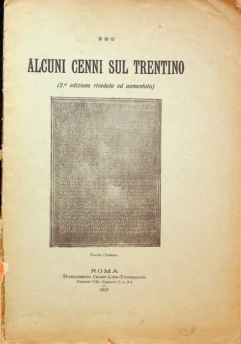 Alcuni cenni sul Trentino.