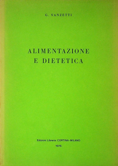Alimentazione e dietetica.
