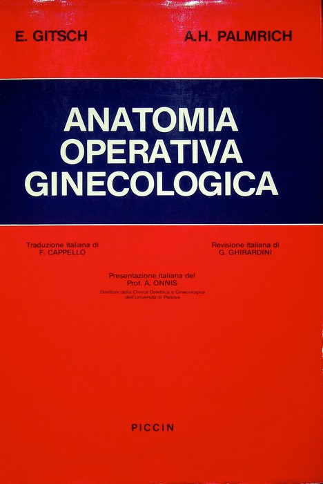 Anatomia operativa ginecologica.