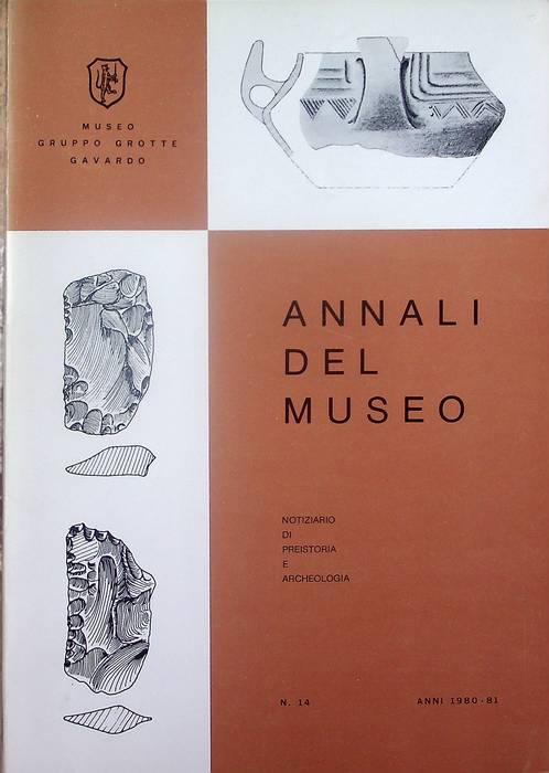 Annali del museo: notiziario di preistoria e archeologia: 14 (anni …