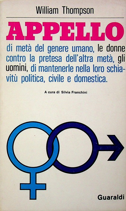 Appello di metÃ del genere umano, le donne, contro la …