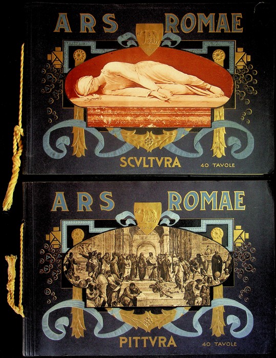 Ars Romae: pittura: 40 tavole; scultura: 40 tavole.