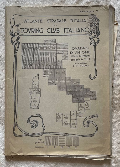 Atlante Stradale d'Italia del Touring Club Italiano.
