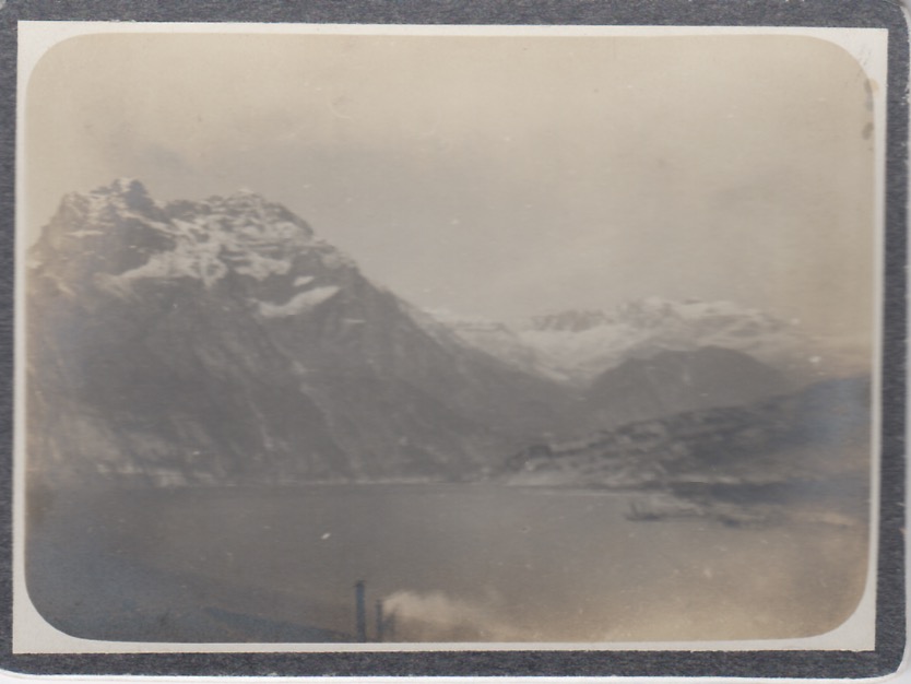 Beick auf den Monte Baldo Gardasee.