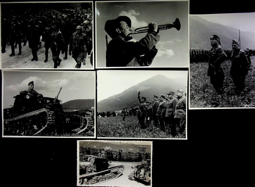Benito Mussolini in Val di Non.