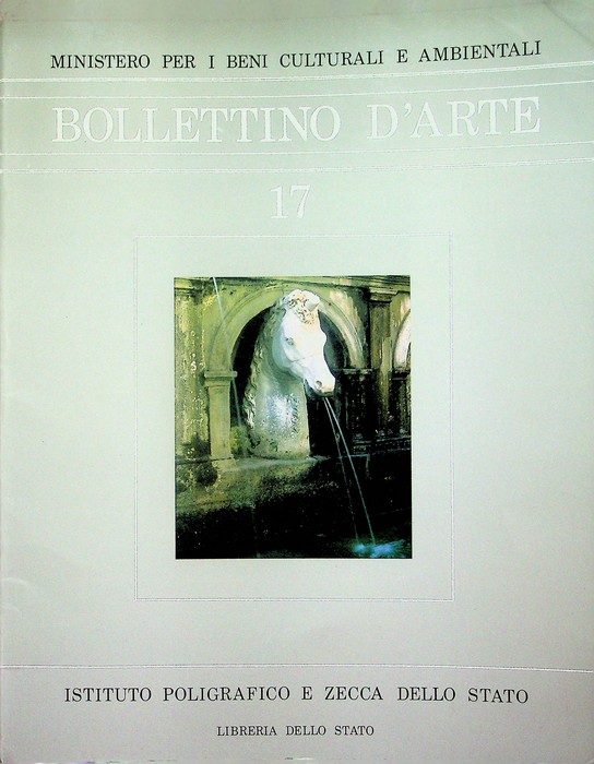 Bollettino d'arte: 17 (1983).