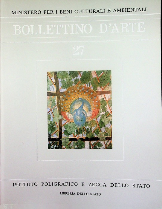 Bollettino d'arte: 27 (1984).
