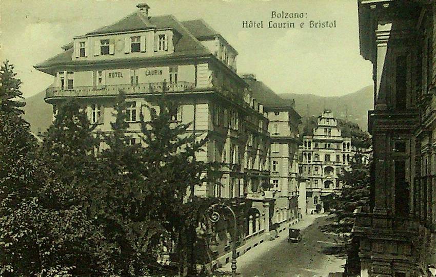 Bolzano: Hotel Laurin & Bristol.