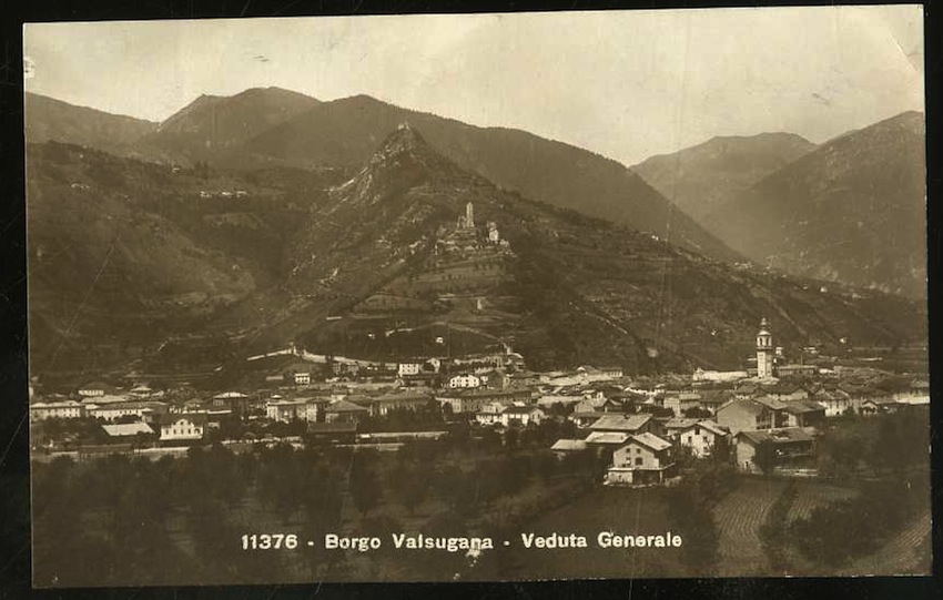 Borgo Valsugana. Veduta Generale.