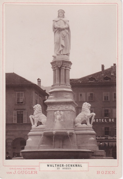 Bozen. Walther - Denkmal.