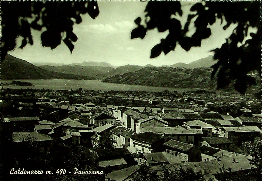 Caldonazzo m. 490 - Panorama.