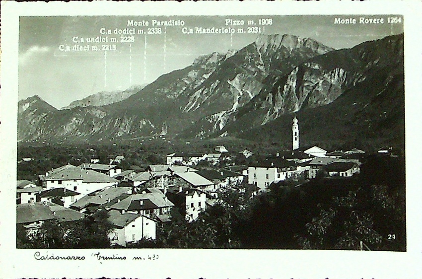 Caldonazzo (Trentino) m. 490.