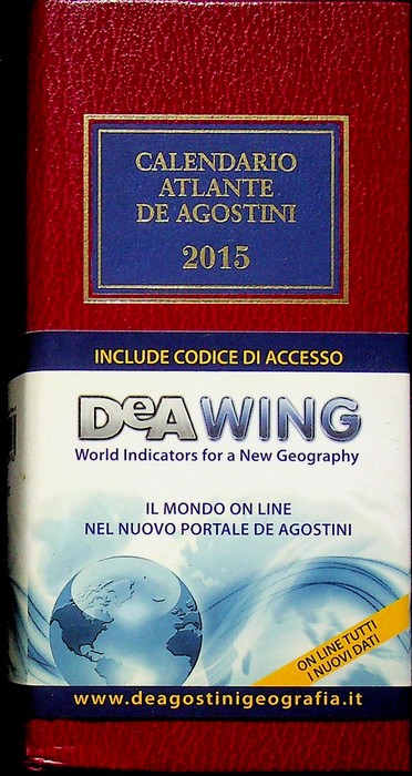 Calendario atlante De Agostini. A. 111Â° (2015).