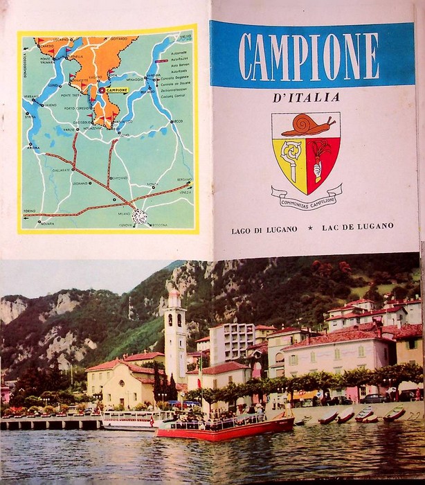 Campione d'italia, Communitas Campilioni, Lago di Lugano - Lac de …