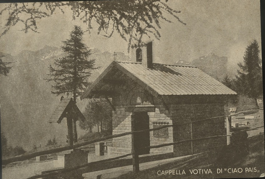 Cappella votiva di Ciao Pais: battaglioni: val Dora - Val …