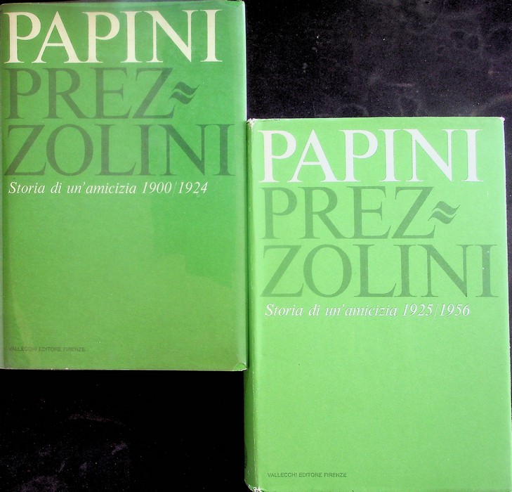 Carteggi di Giovanni Papini:1: Storia di un'amicizia: 1900-1924; 2: Storia …