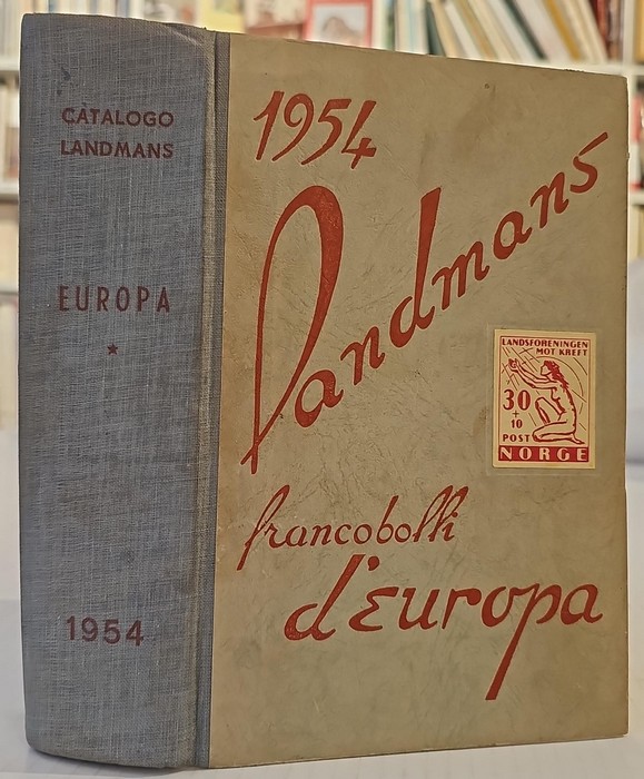 Catalogo Landmans dei francobolli dell'impero italiano e d'Europa.