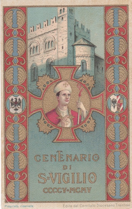 Centenario di S. Vigilio.