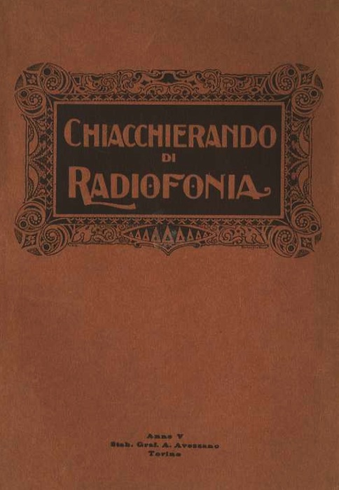 Chiacchierando di radiofonia.