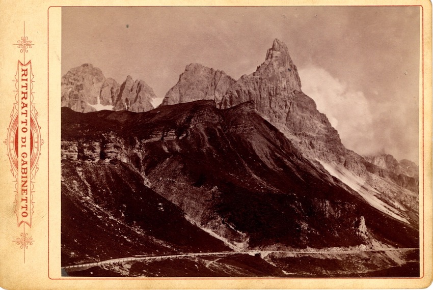 Cimon della Pala veduto da Rolle in Primiero.