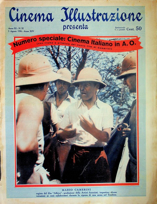 Cinema illustrazione presenta: Numero speciale: Cinema Italiano in A.O.