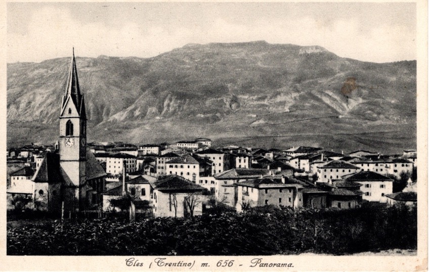 Cles (Trentino) m. 656 - Panorama.