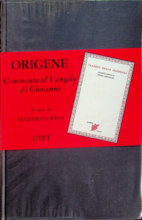 Commento al Vangelo di Giovanni.