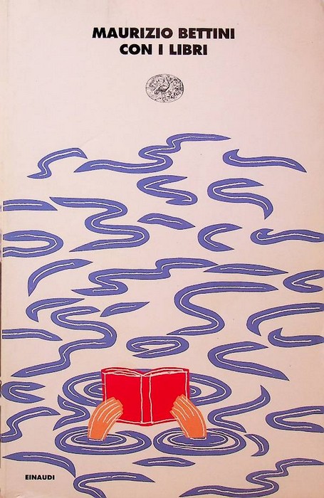 Con i libri.