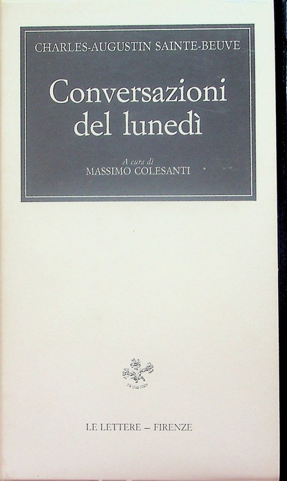 Conversazioni del lunedi.