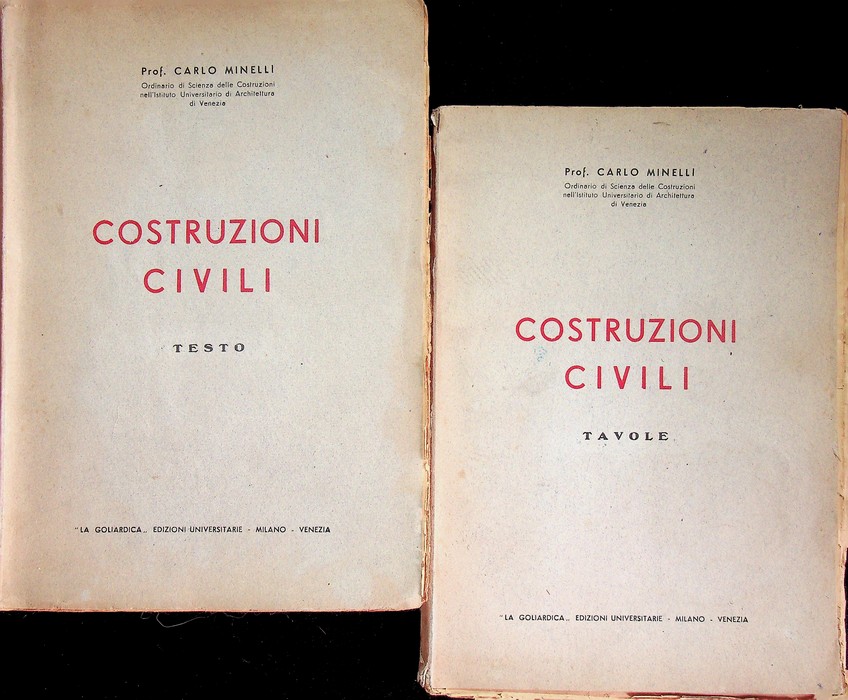 Costruzioni civili: 1. Testo; 2. Tavole.