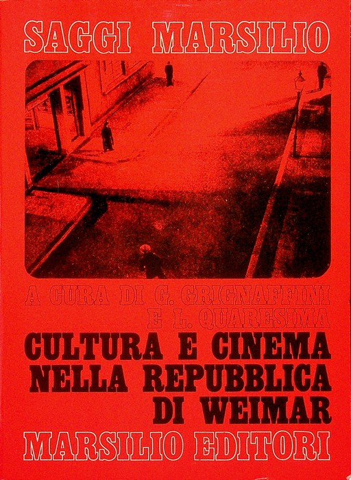 Cultura e cinema nella repubblica di Weimar.