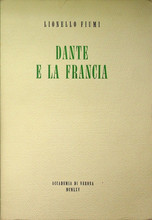 Dante e la Francia.