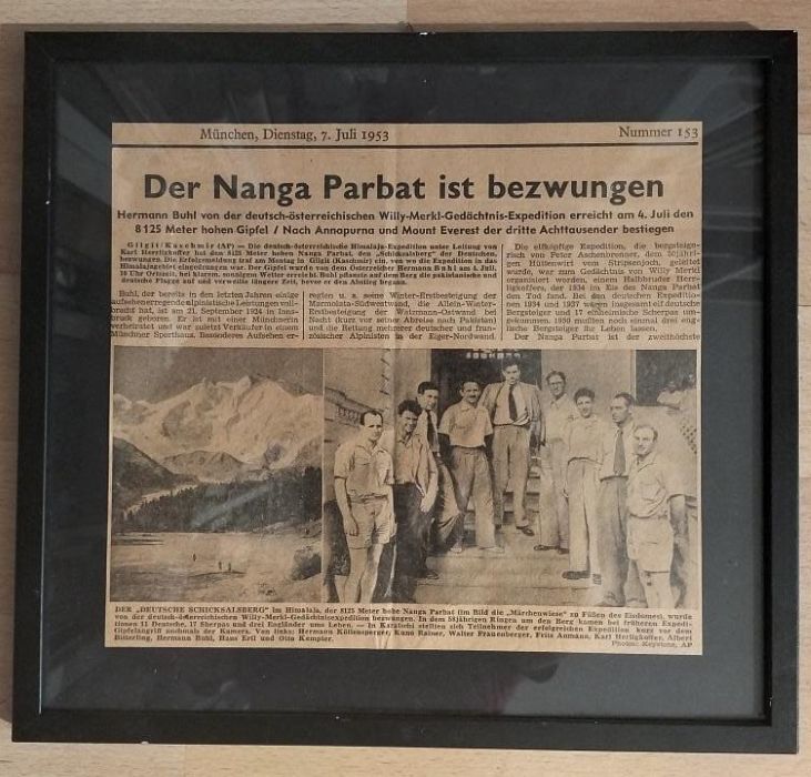 Der Nanga Parbat ist bezwungen.