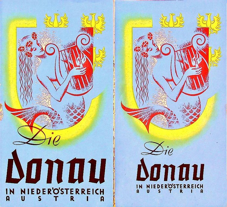 Die Donau in NiederÃ¶sterreich, Austria.