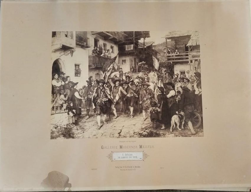 Die heimkehr der Sieger.